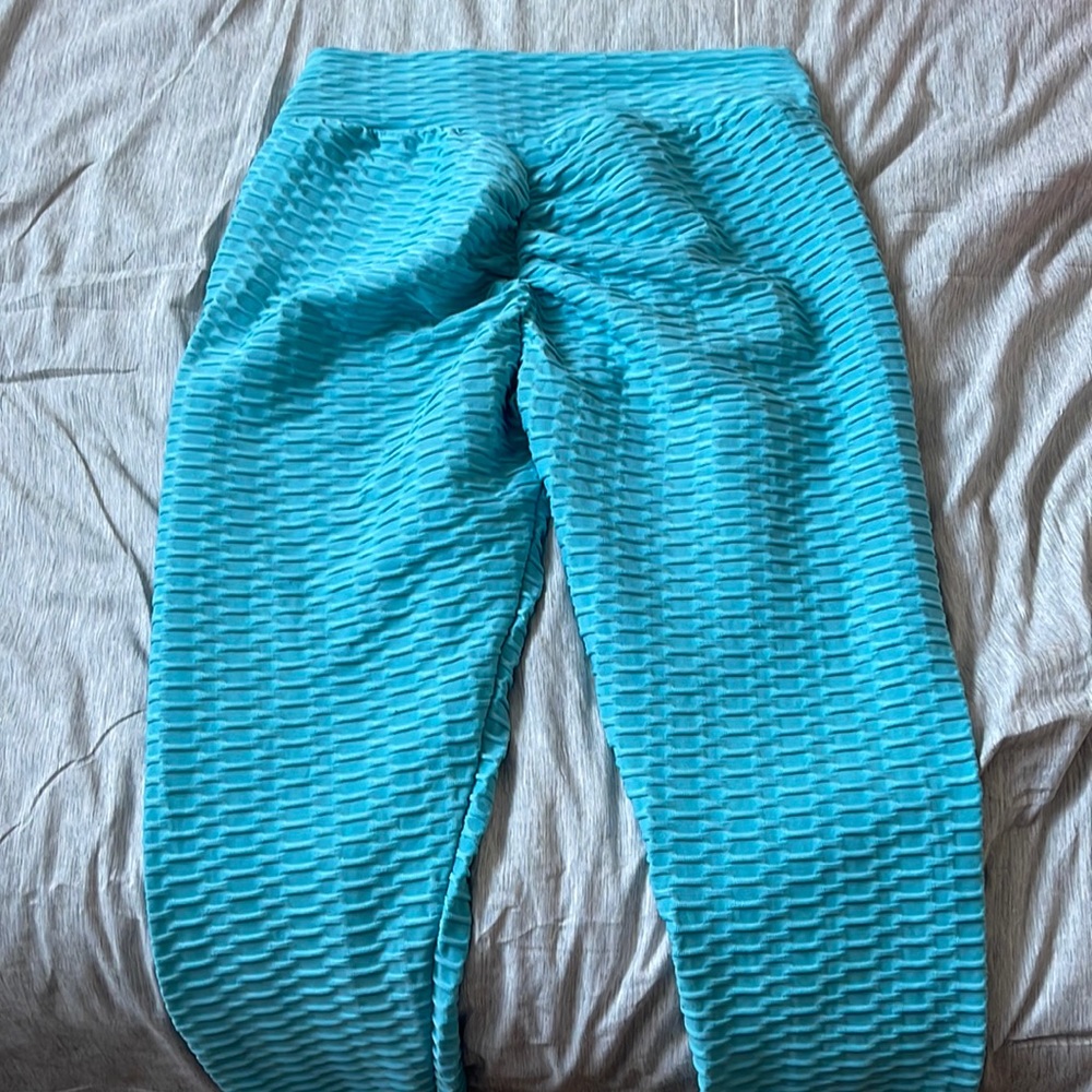 “Booty Lift” Leggings, Blue